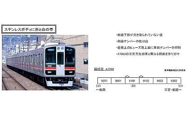 (室内灯付) マイクロエース　阪神9000系旧塗装6両セット