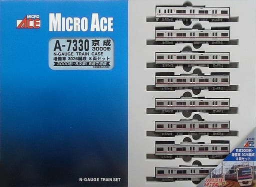 駿河屋 -<新品/中古>1/150 京成 3000形 増備車 3026編成 (8両セット