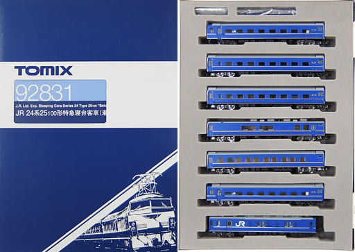駿河屋 -<中古>1/150 JR 24系 25-100形 特急寝台客車 瀬戸(7両セット