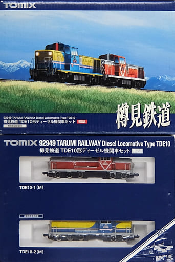 92949 TOMIX　樽見鉄道　TDE10形機関車＋タキセット。