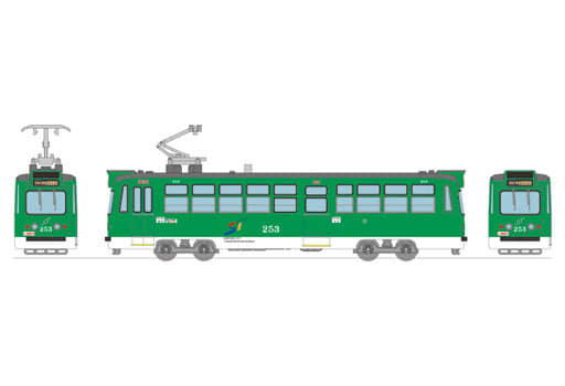 駿河屋 -<新品/中古>1/150 札幌市交通局250形 路面電車100周年記念 253