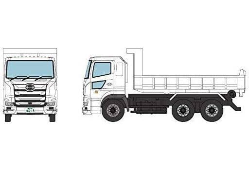 9.1/150 日野プロフィア 船底ダンプ(土砂パーツ) 「ザ・トラックコレクション 第12弾」 ディスプレイモデル [301004]