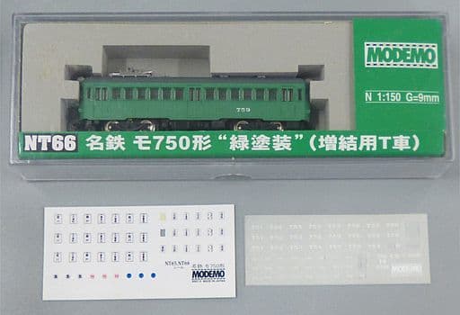 駿河屋 -<中古>[破損品] 1/150 名鉄 モ750形 “緑塗装”(増結用T車