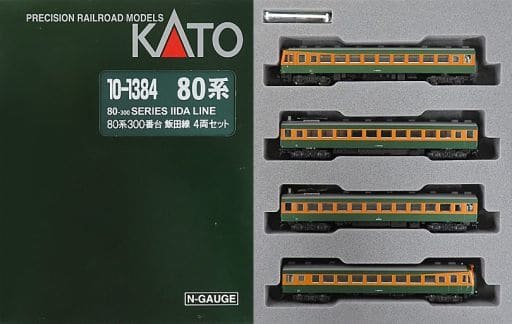 10-1384 80系300番台 飯田線 4両セット(動力付き) Nゲージ 鉄道模型 KATO(カトー)