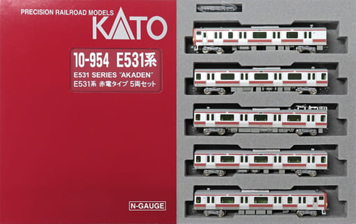 ファッションの ☆KATO E531系赤電タイプ5両セット(予備パンタ1個付 ファッションの ☆KATO E531系赤電タイプ5両セット(予備パンタ1個付
