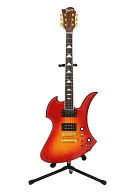 駿河屋 -<中古>Burny MG-CS チェリーサンバースト hide Guitar