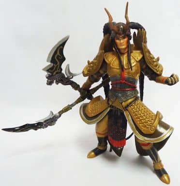 駿河屋 買取 呂布 シークレットver 真 三國無双5 キャラクターミュージアム トレーディングフィギュア