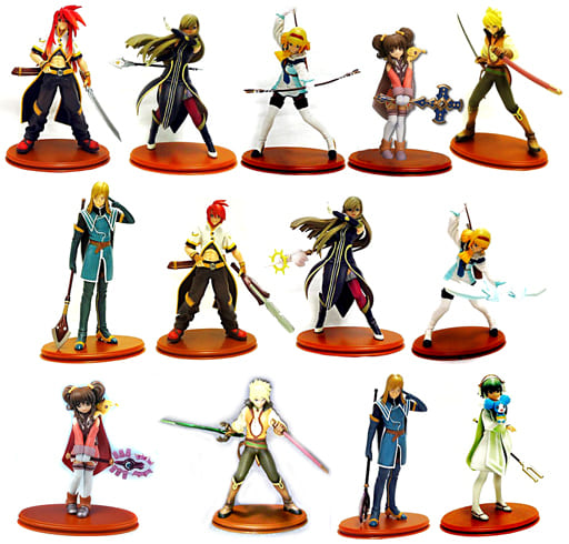 全13種セット 「ワンコイングランデフィギュアコレクション テイルズ オブ ジ アビス」 全13種セット 「ワンコイングランデフィギュアコレクション テイルズ オブ ジ アビス」