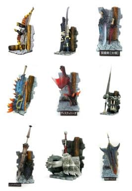 駿河屋 -<中古>全9種セット 「モンスターハンター 狩猟武器