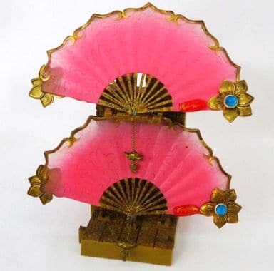 通常在庫品 コスプレ武器☆三國無双 大喬 扇子 喬美 2枚セット ※やや難