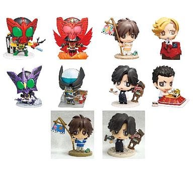 仮面ライダーオーズぷちキャランド全10種セット