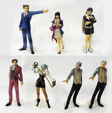 駿河屋 -<中古>全7種セット 「逆転裁判 法廷フィギュアコレクション ...