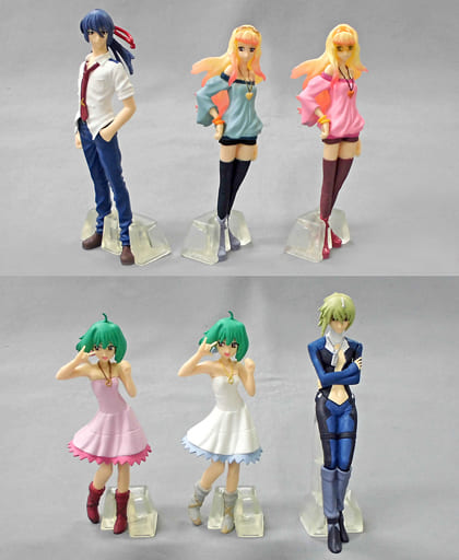 駿河屋 -<中古>全6種セット 「HGIF マクロスFキャラクターズ