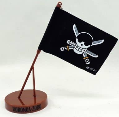 駿河屋 中古 ゾロ ワンピース 海賊旗コレクション トレーディングフィギュア