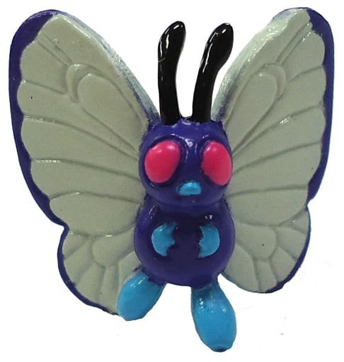 駿河屋 中古 バタフリー ポケットモンスター 永谷園 ふりかけちびポケモデル 第2弾 トレーディングフィギュア