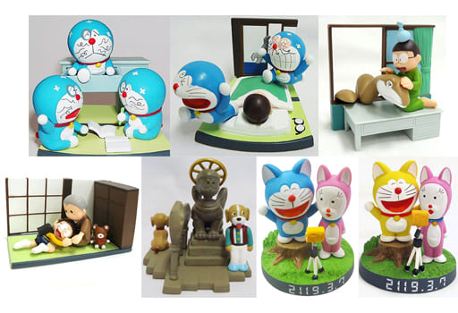 全7種セット 「コミックテイストフィギュア 第2弾 ドラえもんだらけ編」 全7種セット 「コミックテイストフィギュア 第2弾 ドラえもんだらけ編」