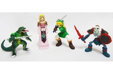 全4種セット 「ゼルダの伝説 時のオカリナ リアルフィギュアコレクション 」 全4種セット 「ゼルダの伝説 時のオカリナ リアルフィギュアコレクション 」