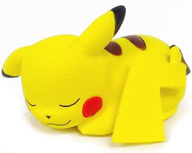 駿河屋 中古 おやすみ ポケットモンスター ピカチュウいっぱいコレクション トレーディングフィギュア