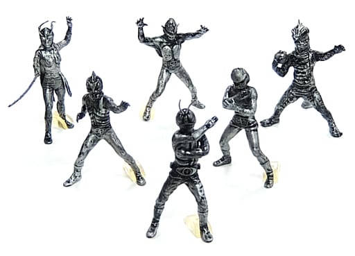 駿河屋 -<中古>全6種セット 「HG 仮面ライダー シルバーブロンズ