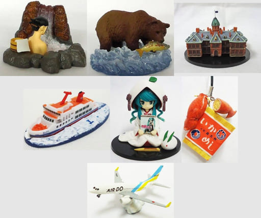 全7種セット 「北海道フィギュアみやげvol.2」 新千歳空港限定 全7種セット 「北海道フィギュアみやげvol.2」 新千歳空港限定