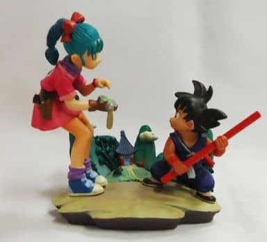 駿河屋 -<中古>孫悟空＆ブルマ 彩色Ver. 「ドラゴンボールカプセル 6