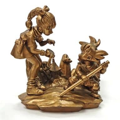 駿河屋 -<中古>孫悟空&ブルマ ブロンズVer. 「ドラゴンボールカプセル