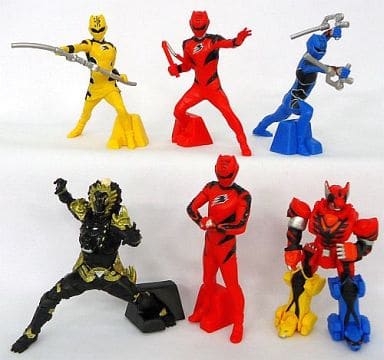 全6種セット 「フルカラーヒーロー 獣拳戦隊ゲキレンジャー」 全6種セット 「フルカラーヒーロー 獣拳戦隊ゲキレンジャー」