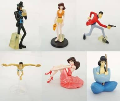 全6種セット 「HGシリーズ ルパン三世4 ~ルパン三世颯爽登場編~」の