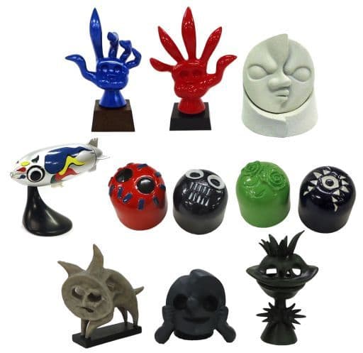 駿河屋 -<中古>全9種セット 「カプセルQミュージアム 岡本太郎アート