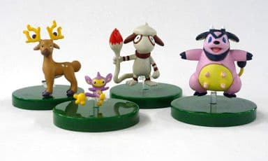 駿河屋 買取 エイパム オドシシ ドーブル ミルタンク ポケットモンスター アドバンスジェネレーション ぜんこくばん 立体ポケモン図鑑 第4集 トレーディングフィギュア