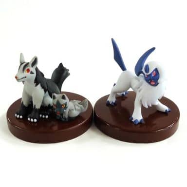 駿河屋 中古 ポチエナ グラエナ アブソル ポケットモンスター アドバンスジェネレーション 立体ポケモン図鑑 第1集 トレーディングフィギュア