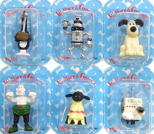 駿河屋 -<中古>全6種セット 「ウォレスとグルミット ミニブリスター