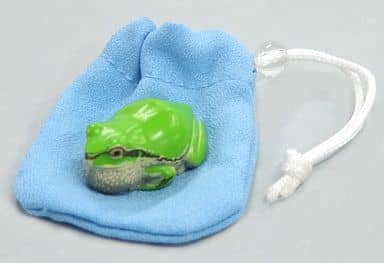 ニホンアマガエル 「海洋堂カプセルQミュージアム お財布蛙~財布にカエル~」