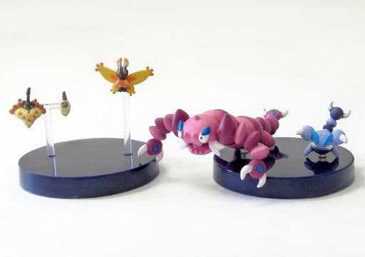 駿河屋 中古 スコルピ ドラピオン ミノムッチ ミノマダム すなのミノ ガーメイル ポケットモンスター ダイヤモンド パール 立体ポケモン 図鑑dp05 トレーディングフィギュア