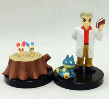 駿河屋 中古 プラスル マイナン ゴンベ オーキド博士 立体ポケモン図鑑 Special02 裂空の訪問者デオキシス編 トレーディングフィギュア