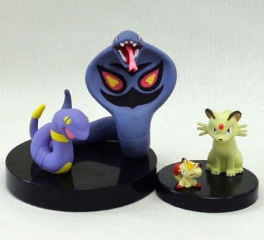 駿河屋 中古 ニャース ペルシアン アーボ アーボック 立体ポケモン図鑑special01 ファイアレッド リーフグリーンver トレーディングフィギュア