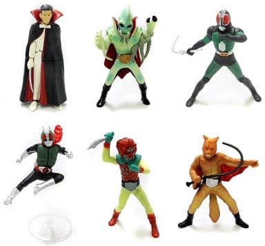 駿河屋 -<中古>全6種セット 「HG 仮面ライダー10 ~死神博士恐怖の正体