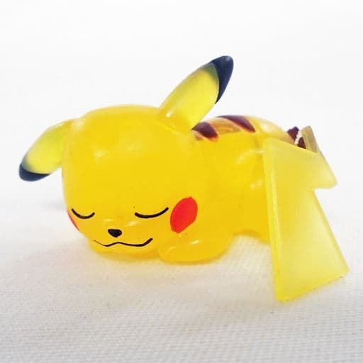 駿河屋 買取 ピカチュウ クリアバージョン ポケモンおやすみフレンズxy ポケモンファン第44号付録 トレーディングフィギュア