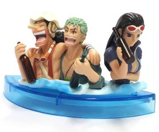 駿河屋 -<中古>ゾロ&ウソップ&ロビン フィギュアセット 「ワンピース