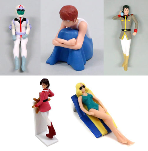 駿河屋 -<中古>全5種セット 「機動戦士ガンダム デスクトップの