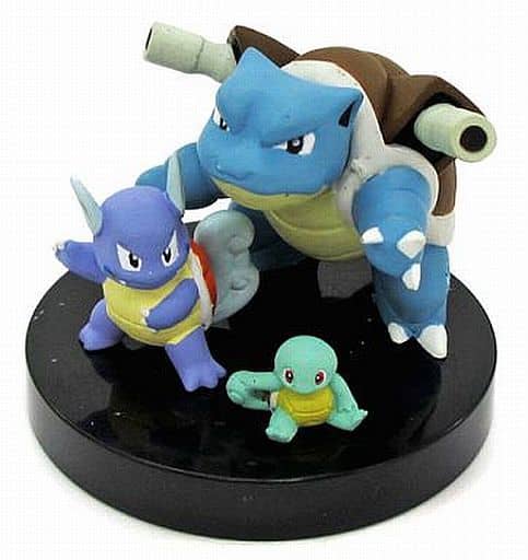 駿河屋 中古 台座欠品 ゼニガメ カメール カメックス 立体ポケモン図鑑special01 ファイアレッド リーフグリーンver トレーディングフィギュア