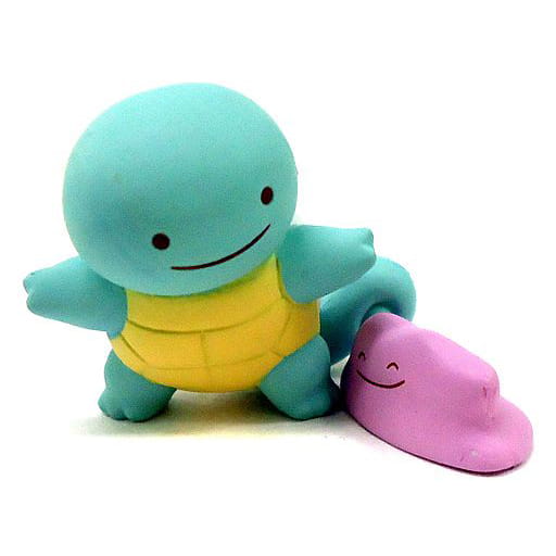 駿河屋 -<中古>ゼニガメ&メタモン 「ポケットモンスター フィギュア
