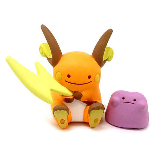 駿河屋 中古 ライチュウ メタモン ポケットモンスター フィギュアコレクション へんしん メタモン Vol 2 ポケモンセンター限定 トレーディングフィギュア