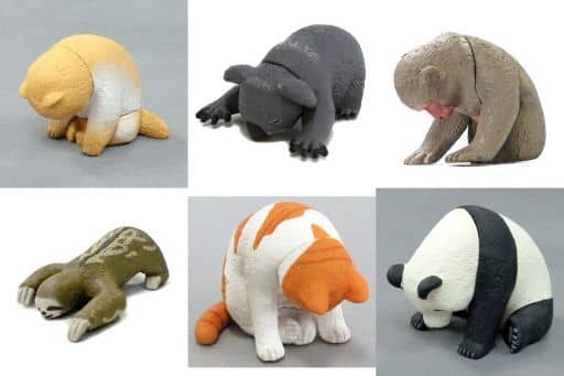 全6種セット 「パンダの穴 ZOO ZOO ZOO へこむわ寝」 全6種セット 「パンダの穴 ZOO ZOO ZOO へこむわ寝」
