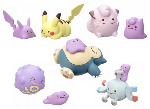 駿河屋 中古 全5種セット ポケットモンスター フィギュアコレクション へんしん メタモン Vol 4 ポケモン センター限定 トレーディングフィギュア