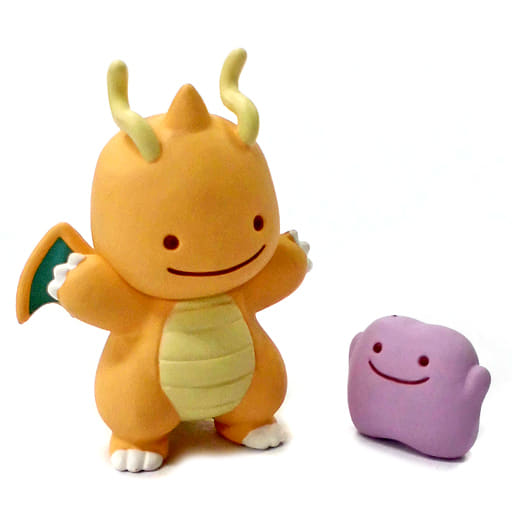 駿河屋 中古 カイリュー メタモン ポケットモンスター フィギュアコレクション へんしん メタモン Vol 5 ポケモンセンター限定 トレーディングフィギュア