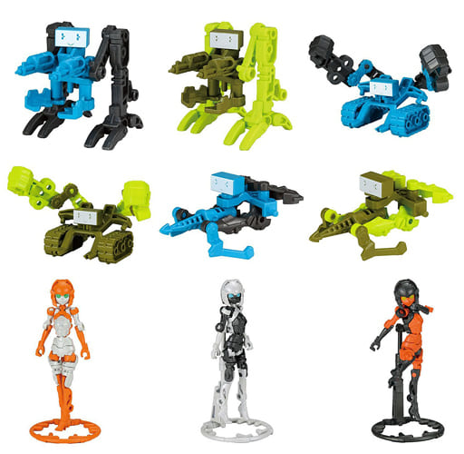 UNLIMITS PROJECT 換装重機AA(アドアクティブ) 全9種-