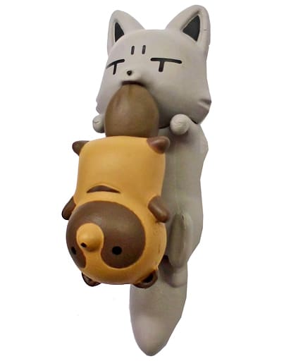 駿河屋 中古 オオカミとタヌキ Putitto タヌキとキツネ2 トレーディングフィギュア