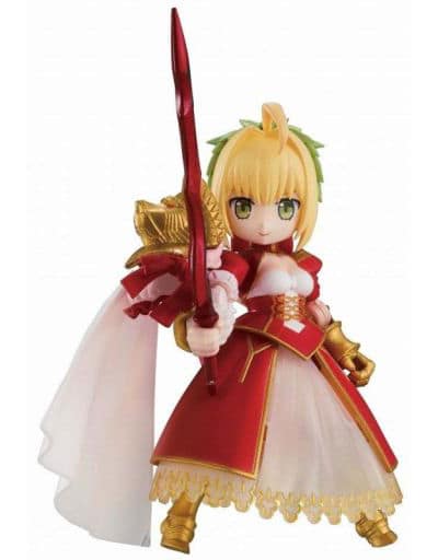 駿河屋 中古 01 セイバー ネロ クラウディウス デスクトップアーミー Fate Grand Order 第2弾 トレーディングフィギュア