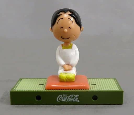 フネさん 「コカ・コーラオリジナル 冬のサザエさん 一家団らんお茶の間フィギュア」 キャンペーン品